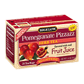 Bigelow Pomegranate Pizzazz sweet & tart herb tea, caffeine free, 20-bags Left Picture